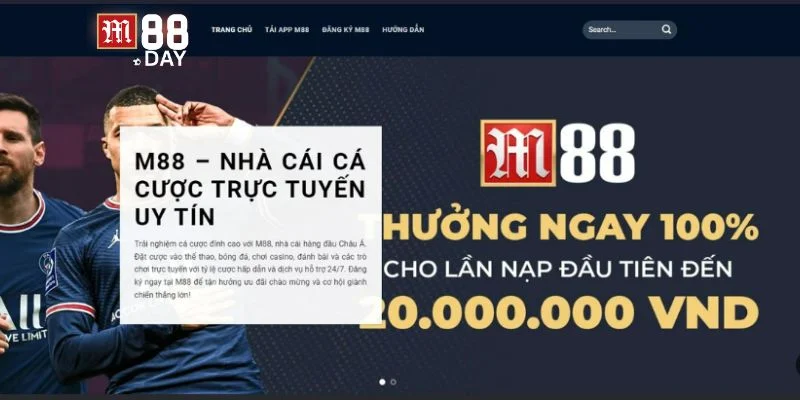 Nhà cái M88 được đánh giá là sân chơi cược thưởng uy tín hàng đầu.